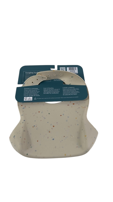 Shop LouLou Lollipop Silicone Bib, Confetti Cream at GoodBuy Gear