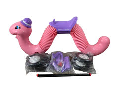 used Radio Flyer Inchworm Ride On, Pink