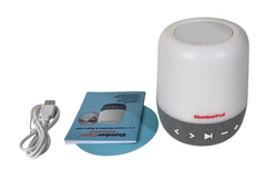 Shop SlumberPod SlumberCalm 2 in 1 Sound Machine & Night Light, White/Gray at GoodBuy Gear