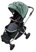 Shop Mockingbird Single to Double 2.0 Stroller, 2024, Sage, Silver With Penny Leather, Windowpane at GoodBuy Gear