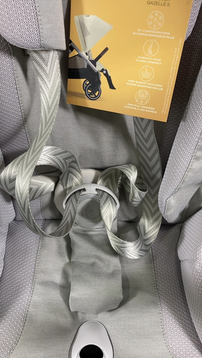 Shop Cybex Gazelle S Modular Stroller, 2023, Lava Grey, Silver Frame at GoodBuy Gear