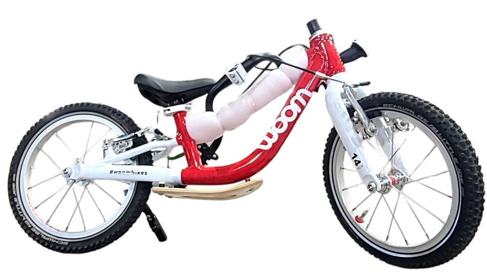 Shop Woom GO 1 Plus Balance Bike, Woom Red at GoodBuy Gear