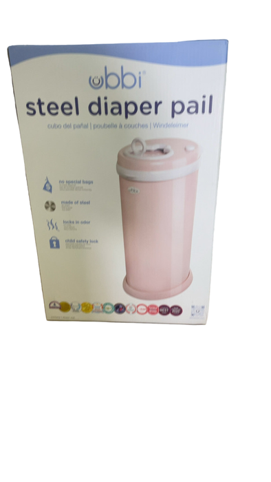 Shop Ubbi Diaper Pail, Blush Pink at GoodBuy Gear