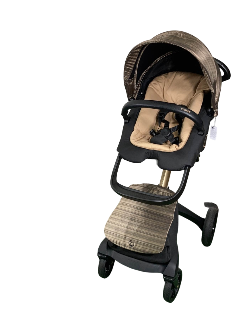 Stokke Xplory X Stroller, 2022, Gold Black