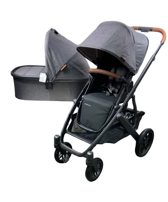 UPPAbaby VISTA V2 Stroller, 2023, Greyson (Charcoal Melange)