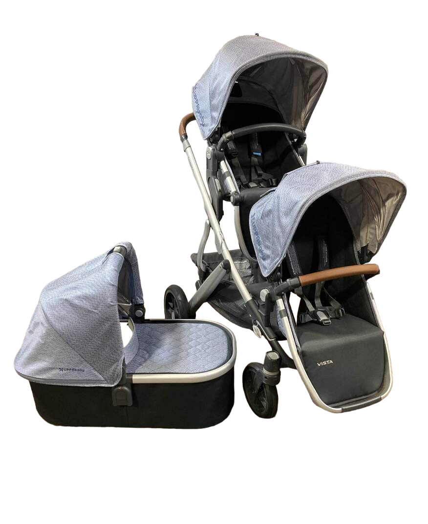 UPPAbaby VISTA Double Stroller, 2018, Henry