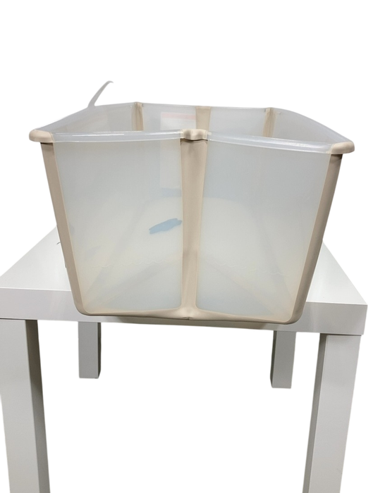 Shop Stokke Flexi Bath Foldable Baby Bathtub, Sandy Beige, XLarge at GoodBuy Gear