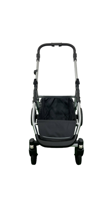 Shop Mockingbird 2.0 Single to Double Stroller Frame, Silver With Black Leather, 2024 at GoodBuy Gear