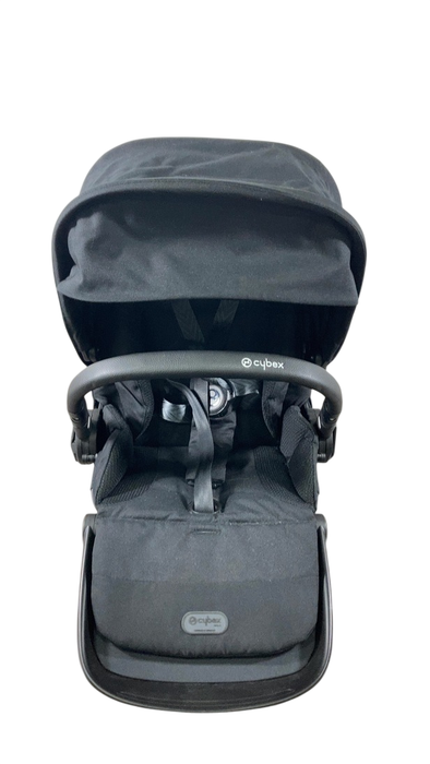 Shop Cybex Gazelle S Seat Unit, Brown Bumper Bar, Moon Black at GoodBuy Gear