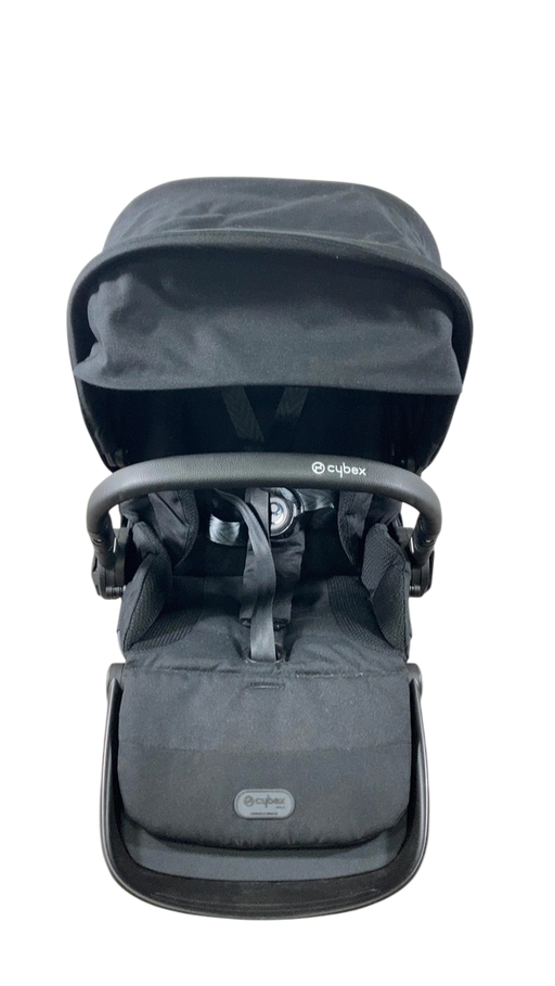 Shop Cybex Gazelle S Seat Unit, Brown Bumper Bar, Moon Black at GoodBuy Gear