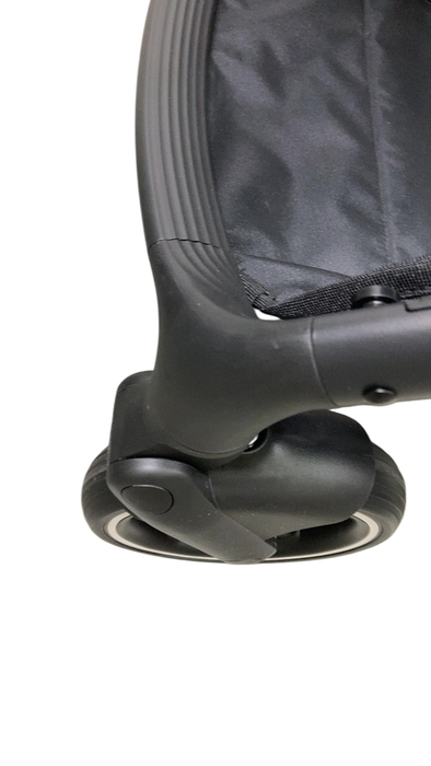 Shop Cybex e-Gazelle S Stroller, 2024, Almond Beige, Black at GoodBuy Gear