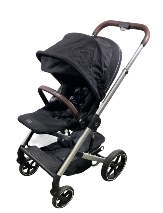 Shop Cybex Balios S Lux Stroller, 2023, Moon Black, Silver at GoodBuy Gear