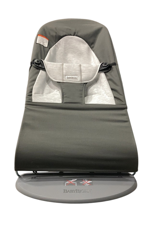 Shop BabyBjorn Bouncer Balance Soft, Dark Gray Frame, Dark Gray/Gray at GoodBuy Gear