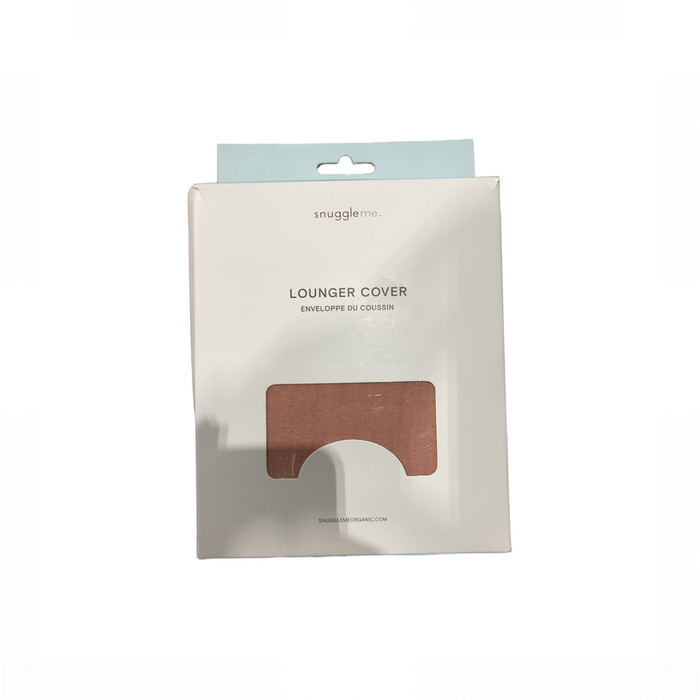 Shop Snuggle Me Organic Lounger Curve Muslin Cover, Gum Drop at GoodBuy Gear