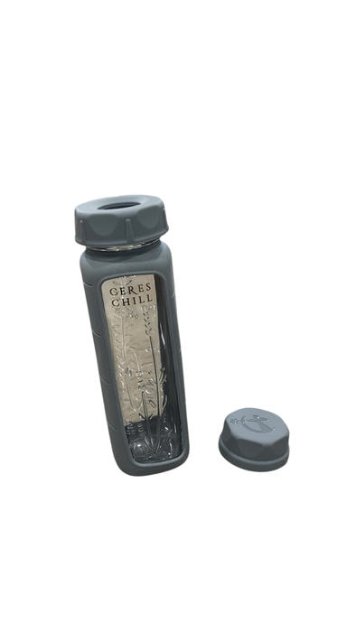 Shop Ceres Chill Bloom Glass Baby Bottle, Gray at GoodBuy Gear