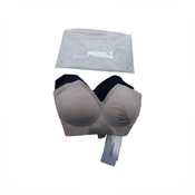 Shop Momcozy Ultra Soft & Omni Maternity Nursing Bra (2 Pack), Black/Brown, Large at GoodBuy Gear