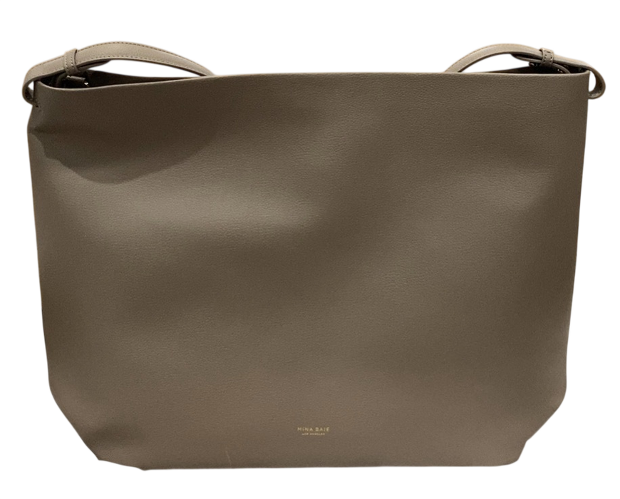 Shop Mina Baie Harlow Diaper Bag Tote Full, Clay at GoodBuy Gear