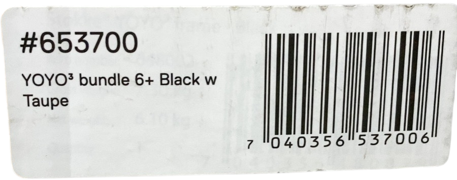 Shop Stokke YOYO3 Complete Stroller, 2024, Black, Taupe at GoodBuy Gear