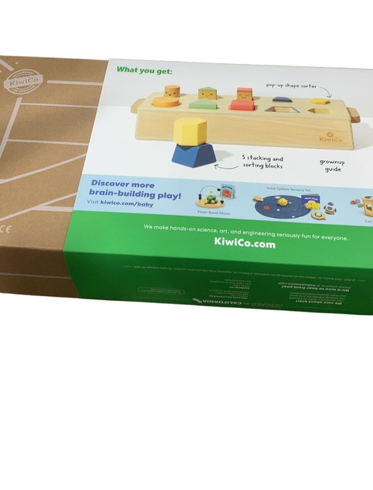 Shop KiwiCo Pop-Up Shape Sorter Puzzle, Multicolor at GoodBuy Gear