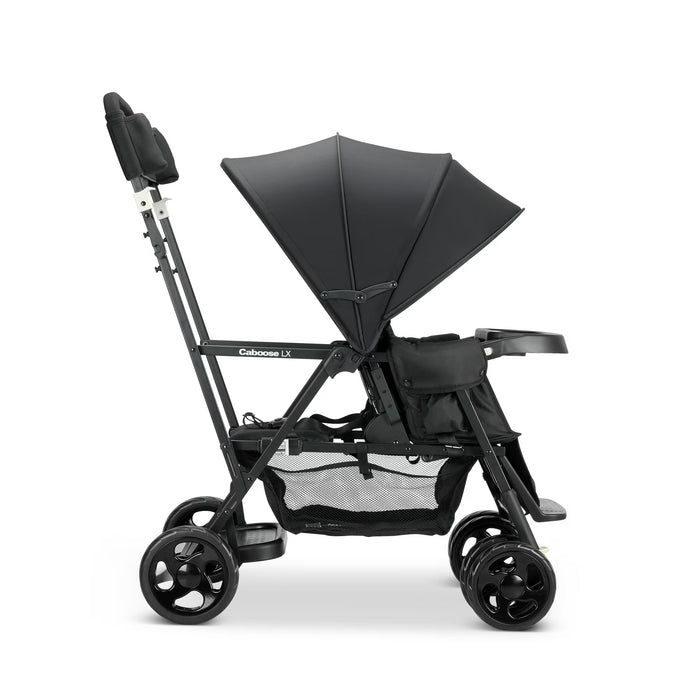 Joovy Caboose LX Tandem Stand-on Stroller, 2024, Black