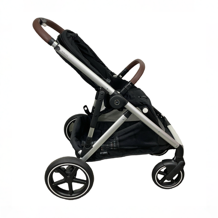 Shop Cybex Gazelle S Modular Stroller, 2024, Moon Black, Silver Frame at GoodBuy Gear