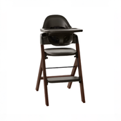 Shop Mockingbird High Chair, Charcoal Black, Espresso Beech at GoodBuy Gear