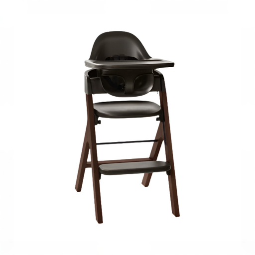 Shop Mockingbird High Chair, Charcoal Black, Espresso Beech at GoodBuy Gear