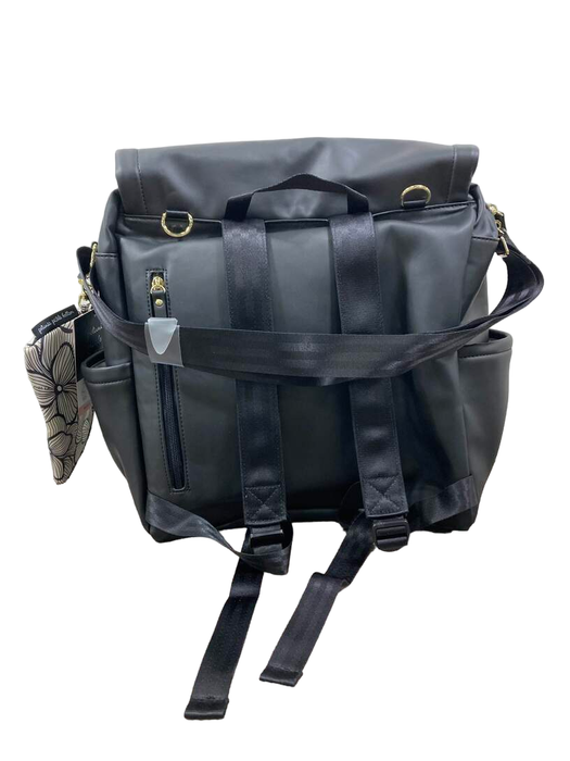 Shop Petunia Pickle Bottom Boxy Backpack Diaper Bag, Black Matte Leatherette at GoodBuy Gear