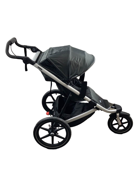 secondhand Thule Urban Glide 2 Jogging Stroller Single, 2022, Aluminum, Dark Shadow