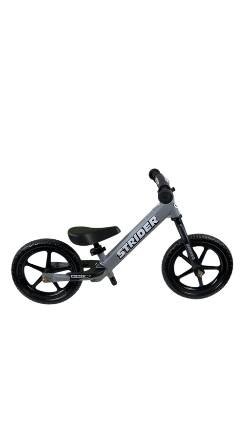 Shop Strider Balance Bike 12” Sport, Matte Gray at GoodBuy Gear