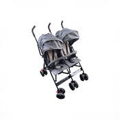 Shop Dream On Me Volga Twin Umbrella Stroller, Dark and Light Grey at GoodBuy Gear
