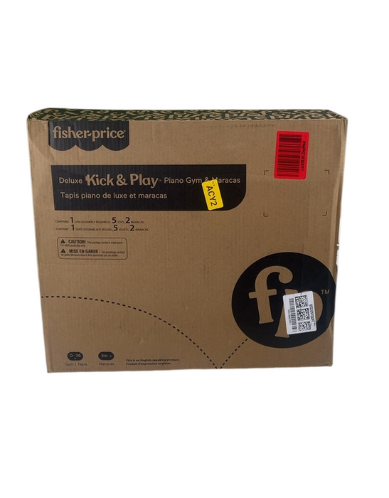 Shop Fisher Price Deluxe Kick & Play Piano Gym, Green at GoodBuy Gear