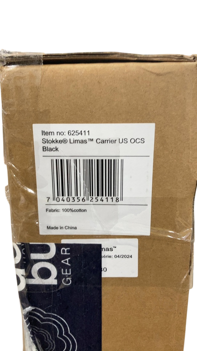 Shop Stokke Limas Carrier, Black at GoodBuy Gear