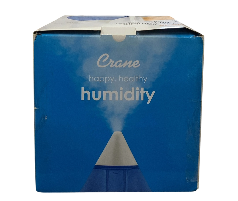 Shop Crane 4-in-1 Drop Ultrasonic Cool Mist Humidifier, Blue & White at GoodBuy Gear