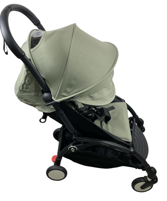 Shop Stokke YOYO3 Complete Stroller, 2024, Black, Olive at GoodBuy Gear