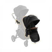 Shop Mockingbird 2nd Seat Kit 3.0, Charcoal with Penny Leather, Solid Black at GoodBuy Gear