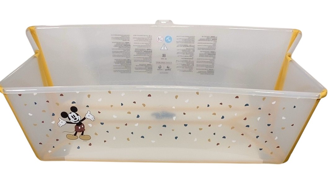 Shop Stokke Flexi Bath Foldable Baby Bathtub, Mickey Mouse, XLarge at GoodBuy Gear