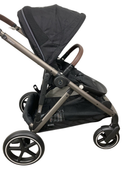 Shop Cybex Gazelle S Modular Stroller, 2023, Moon Black, Taupe Frame at GoodBuy Gear
