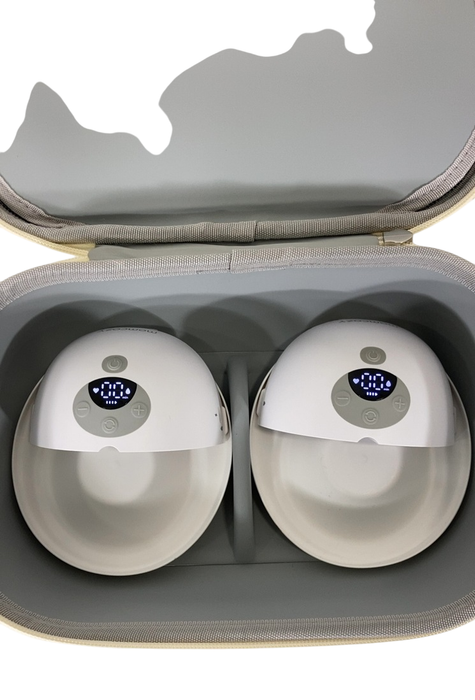 Shop Momcozy All-in-one M5 Double Wearable Breast Pump, Quill Grey at GoodBuy Gear