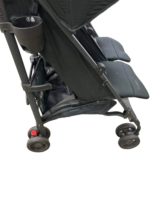 used UPPAbaby G-Link V2 Double Stroller, 2023, Jake Black