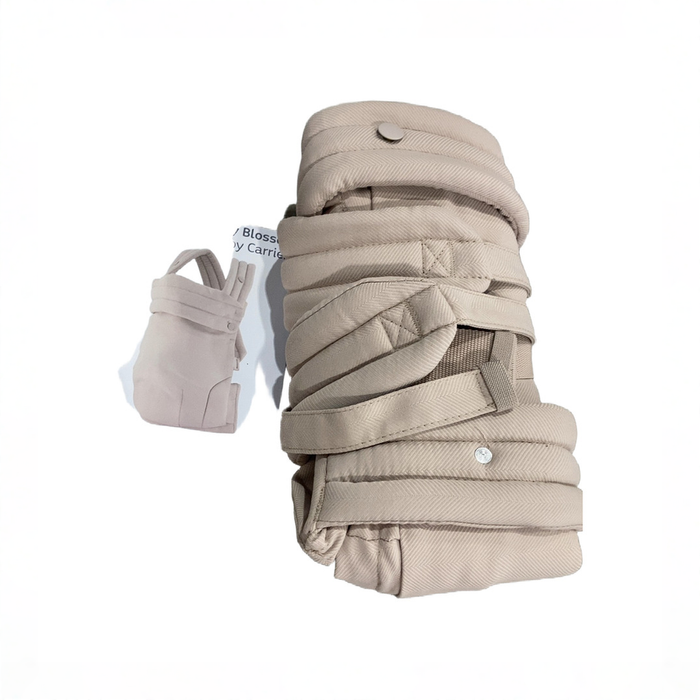 Shop Infantino Honey Blossom Baby Carrier, Toasted Almond at GoodBuy Gear