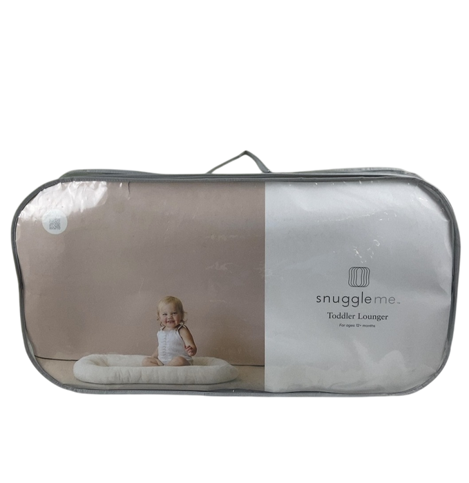 Shop Snuggle Me Organic Sensory Toddler Lounger, Slate at GoodBuy Gear