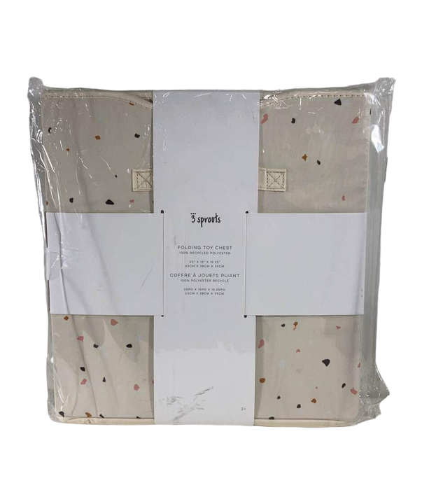 Shop 3 Sprouts Toy Chest, Terrazzo Cream at GoodBuy Gear