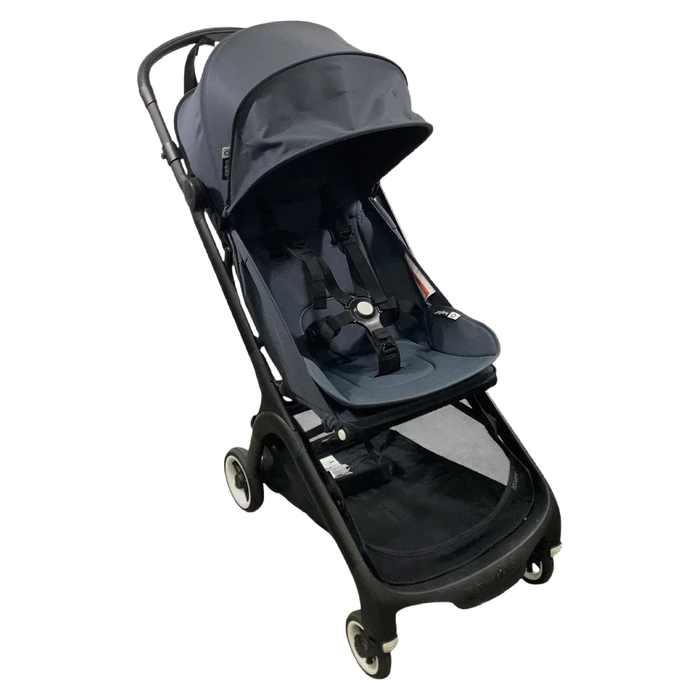 Shop Bugaboo Butterfly Stroller, 2025, Black, Stormy Blue, Stormy Blue at GoodBuy Gear