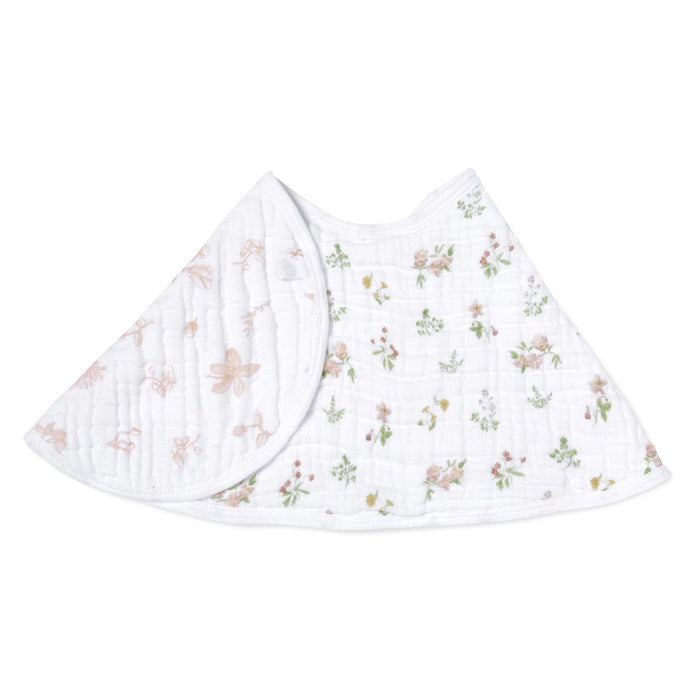 Shop Aden + Anais Cotton Muslin Burpy Bib, Country Floral at GoodBuy Gear