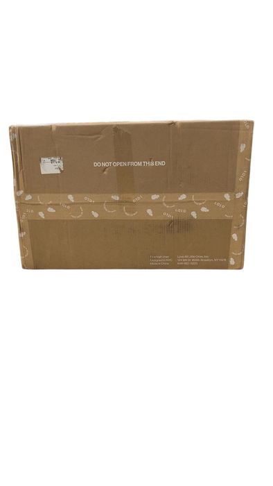 Shop Lalo The Chair with Cushion, Blueberry, Blueberry, Natural at GoodBuy Gear