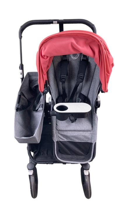Shop Bugaboo Donkey 5 Mono Stroller, Black, Sunrise Red, Grey Melange, 2024 at GoodBuy Gear