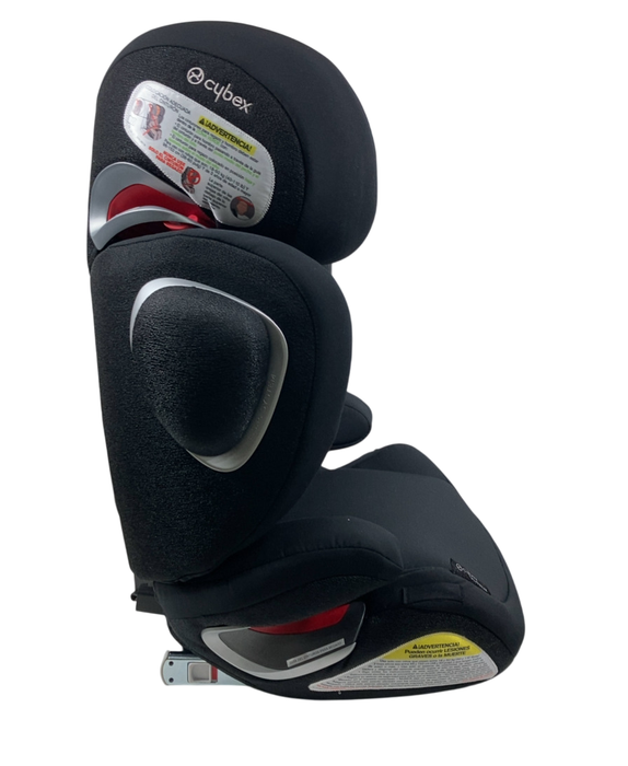 Cybex Solution Z-Fix Highback Booster Seat, Stardust Black, 2025
