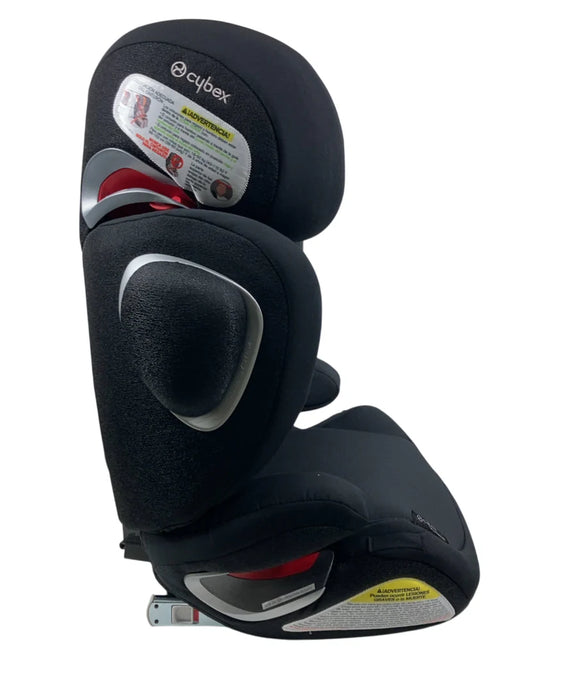 Cybex Solution Z-Fix Highback Booster Seat, 2025, Stardust Black