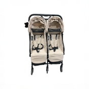 Shop Mompush Lithe Double Stroller, 2026, Khaki at GoodBuy Gear